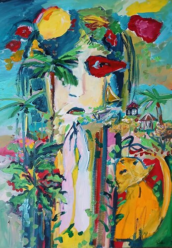 La mélodie van caroline Kasteller, Schilderij te koop op Singulart