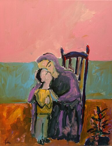 Tendresse van caroline Kasteller, Schilderij te koop op Singulart