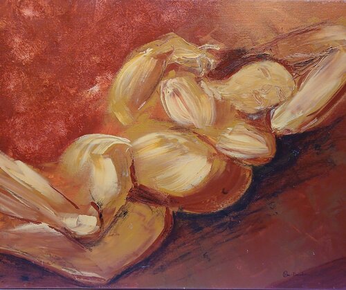 Femme enceinte di caroline Kasteller, Pittura in vendita su Singulart