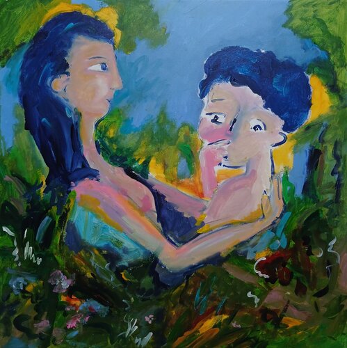Cœur par caroline Kasteller, Peinture en vente sur Singulart