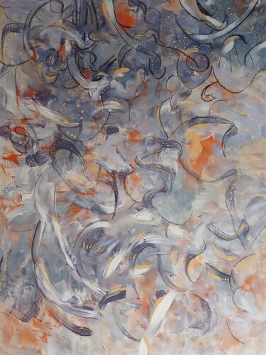 La présence di caroline Kasteller, Pittura in vendita su Singulart