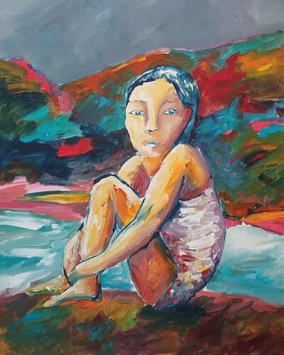 La matrie des couleurs by caroline Kasteller, 絵画 for Sale on Singulart