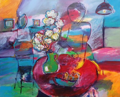 La matrie des couleurs by caroline Kasteller, 絵画 for Sale on Singulart