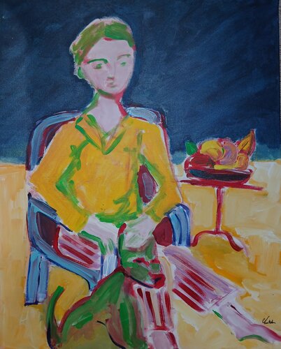 Le compagnon di caroline Kasteller, Pittura in vendita su Singulart