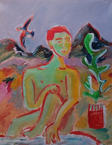 Lazar di caroline Kasteller, Pittura in vendita su Singulart