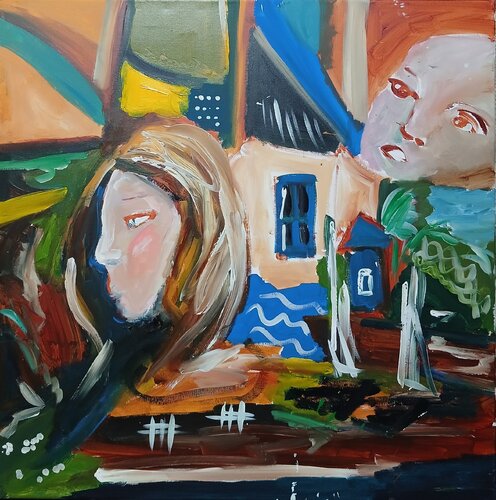 Je te dirais mon hostoire by caroline Kasteller, Painting for Sale on Singulart