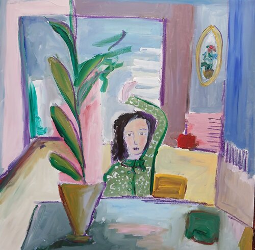 Les jolis bibelots II by caroline Kasteller, Painting for Sale on Singulart