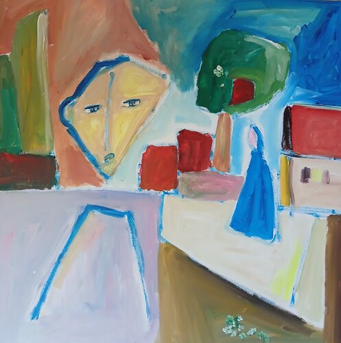 Le rendez-vous di caroline Kasteller, Pittura in vendita su Singulart