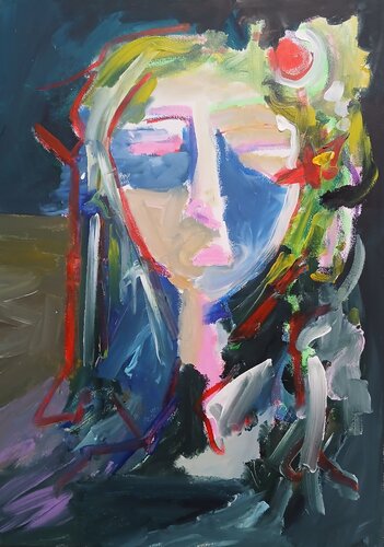 Au delà van caroline Kasteller, Schilderij te koop op Singulart