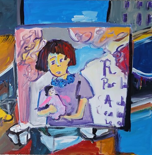 Le cadre à souvenirs de caroline Kasteller, Pintura a la venta en Singulart