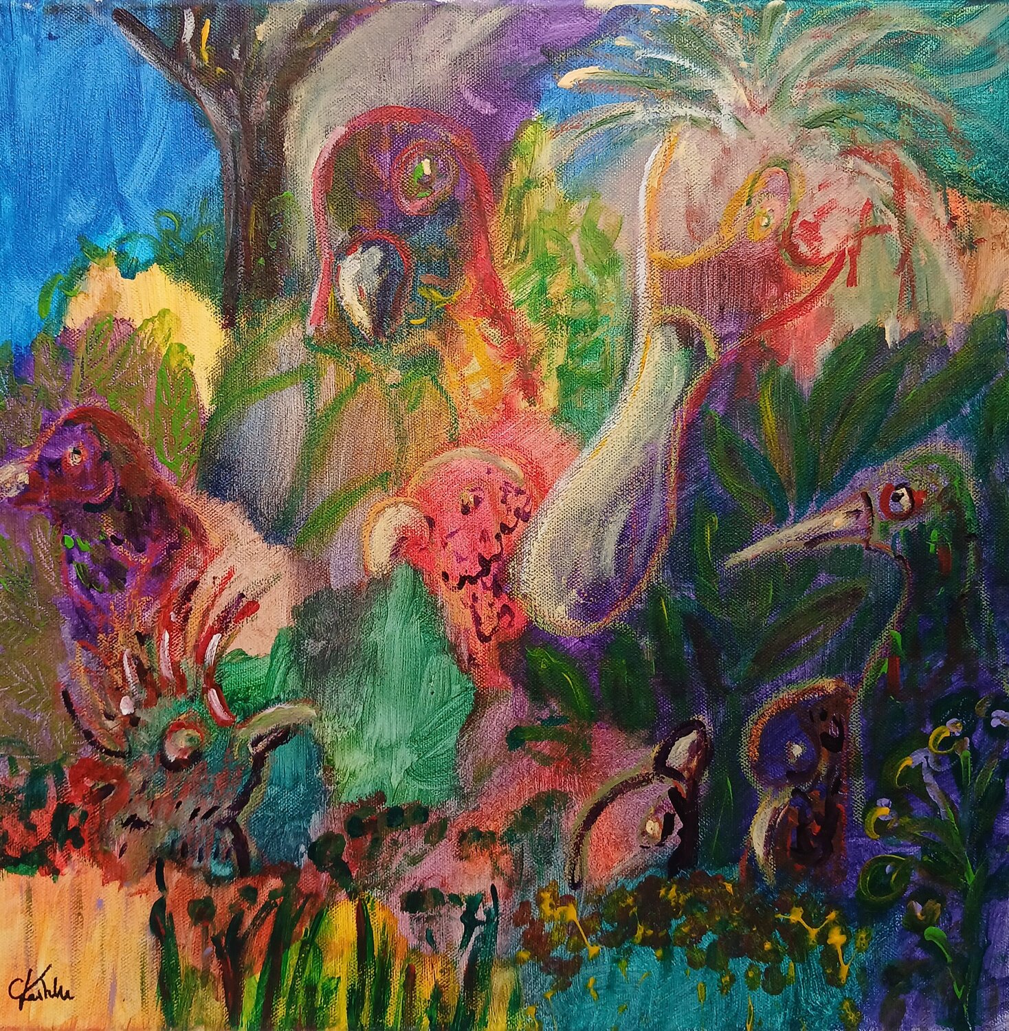 Le bal des oiseaux caroline Kasteller