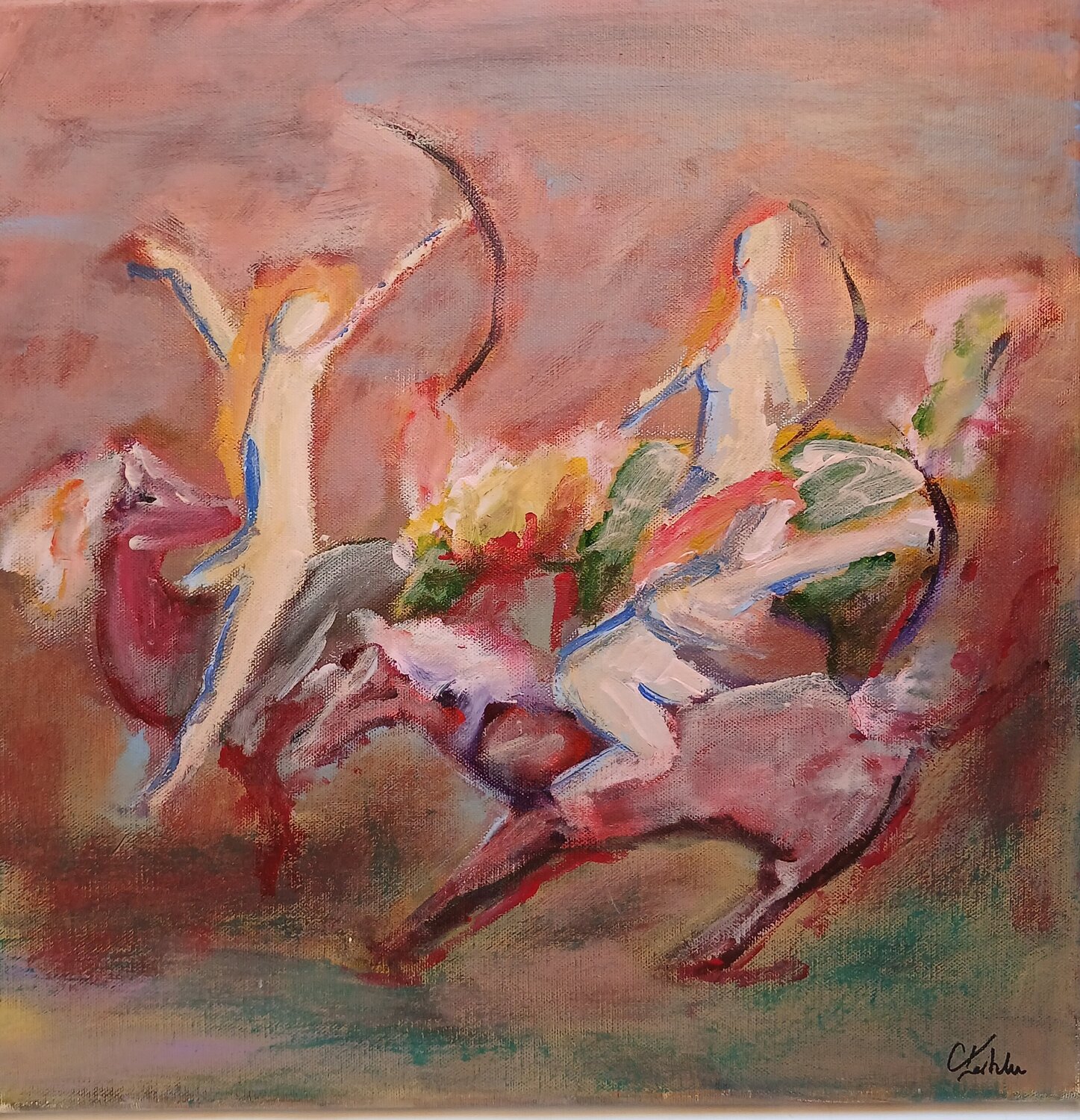 Les Amazones caroline Kasteller
