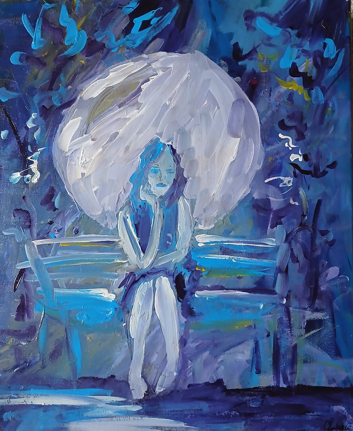 Réflexion sous la lune caroline Kasteller