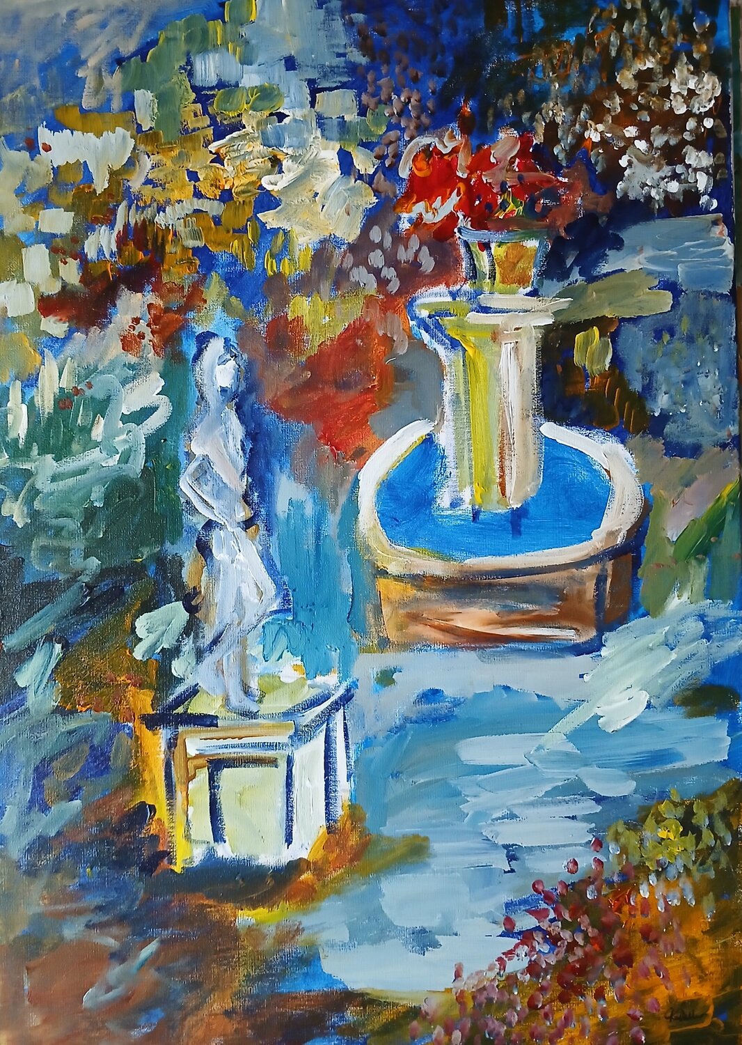 Une nuit au parc caroline Kasteller