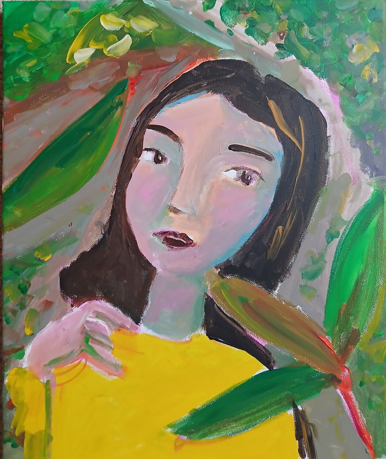 Fanny caroline Kasteller Origineel schilderij te koop