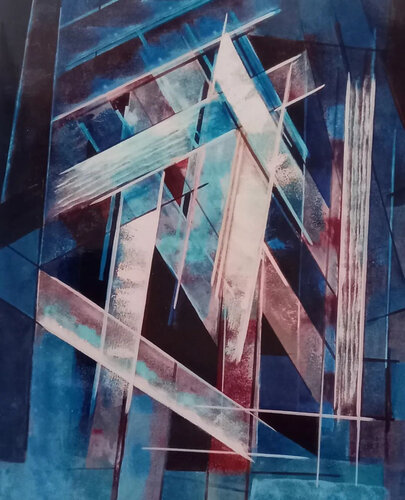 Espacial di Delia Solari, Pittura in vendita su Singulart