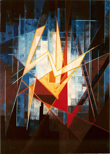 Proyección espacial di Delia Solari, Pittura in vendita su Singulart