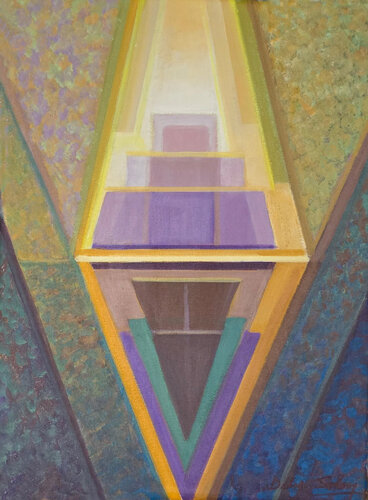 Expresión geométrica di Delia Solari, Pittura in vendita su Singulart