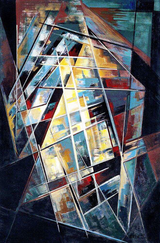 Sinfonía lineal di Delia Solari, Pittura in vendita su Singulart