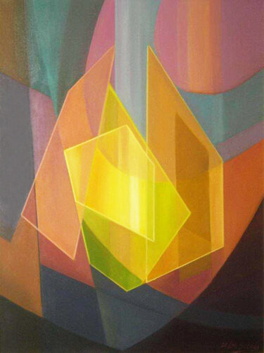 Planimétrico van Delia Solari, Schilderij te koop op Singulart