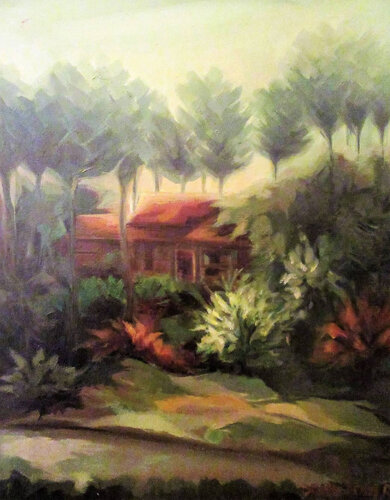 Bosque di Delia Solari, Pittura in vendita su Singulart