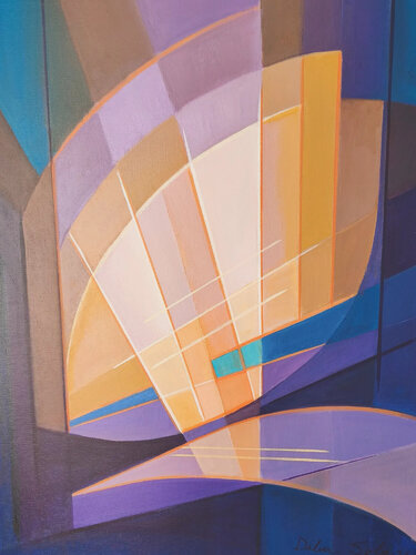 Sonata elíptica van Delia Solari, Schilderij te koop op Singulart