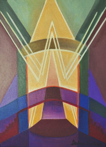 Sonata mística van Delia Solari, Schilderij te koop op Singulart