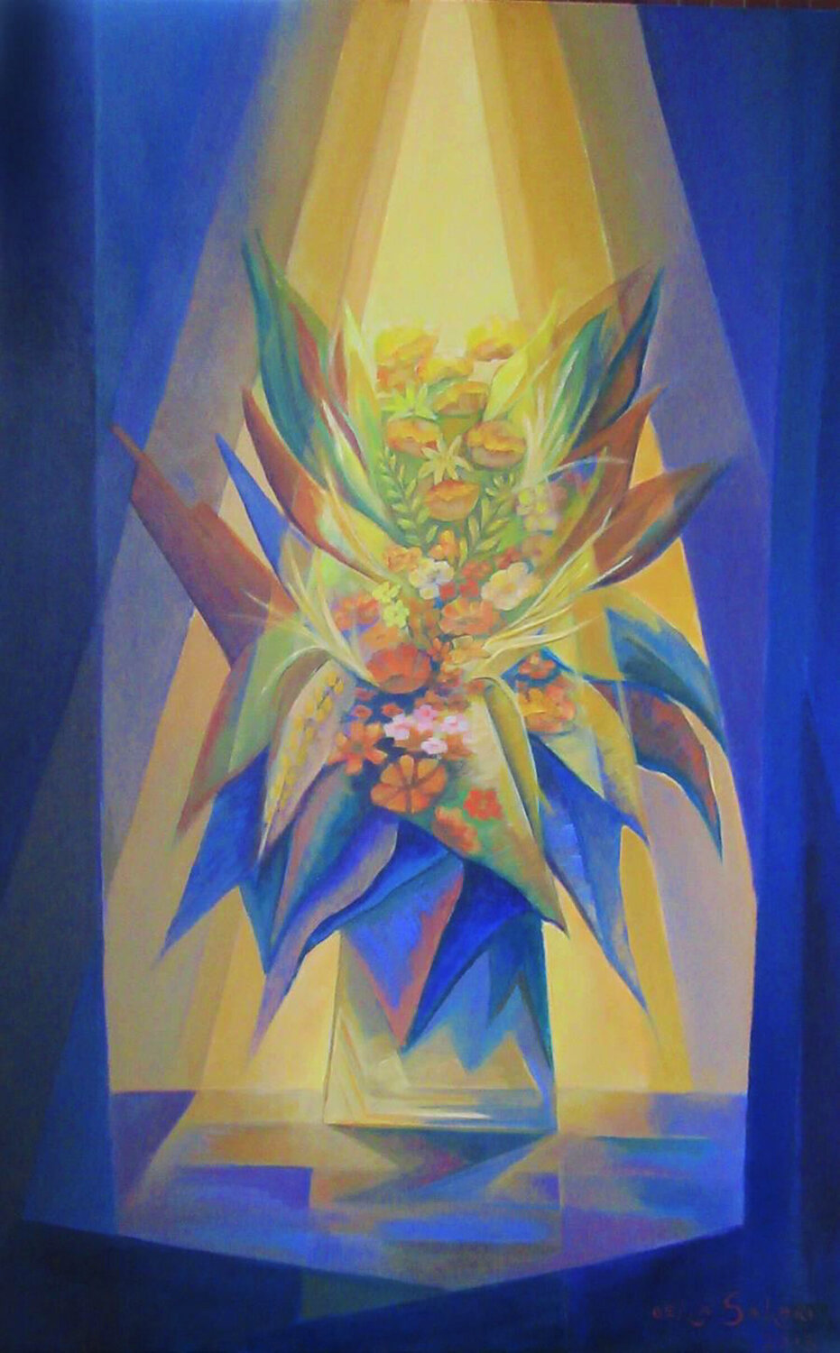 Flores para mamá Delia Solari