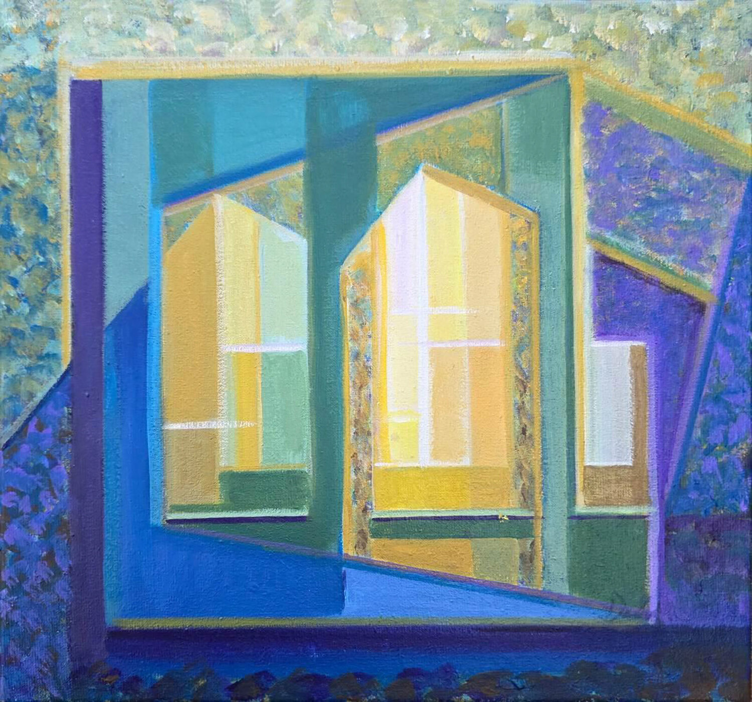 Expresionismo abstracto Delia Solari Original painting for sale