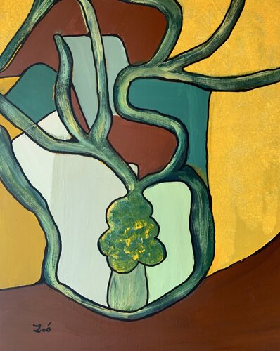 Figure imaginaire von Zoé COTTE, Malerei kaufen auf Singulart