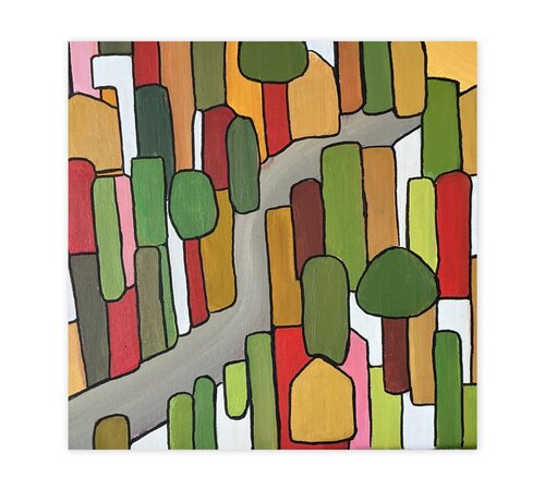 Forêt jaune van Zoé COTTE, Schilderij te koop op Singulart