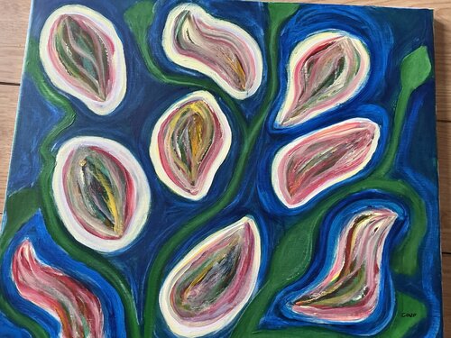 Printemps charnel di Zoé COTTE, Pittura in vendita su Singulart