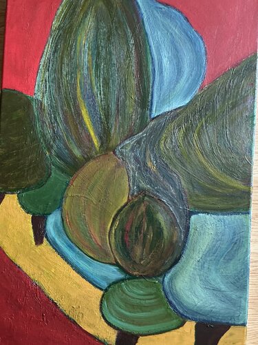 Tourbillon fleuri di Zoé COTTE, Pittura in vendita su Singulart