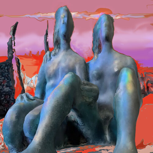 Insieme nel deserto di alessandro rocchi, Digitale in vendita su Singulart