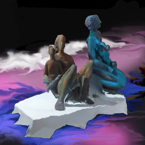 Ridestarsi in uno spazio impalpabile van alessandro rocchi, Digitaal te koop op Singulart