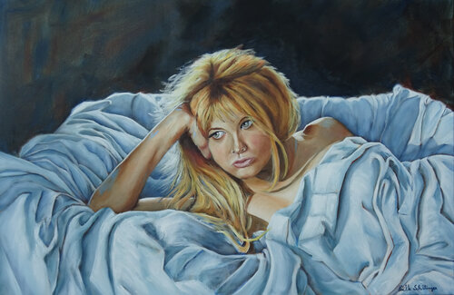La Belle van Noëlle Schillinger, Schilderij te koop op Singulart