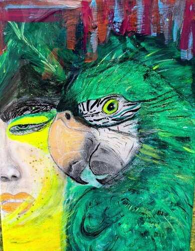 Funny amimal by Doris Pirker, Painting for Sale on Singulart