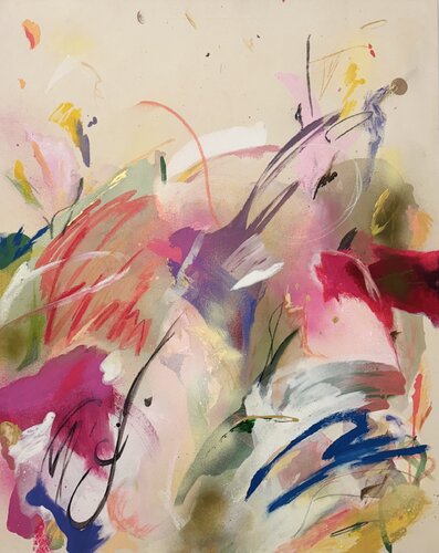 Embracing the Excess of Being di Dorothe Mayer, Pittura in vendita su Singulart