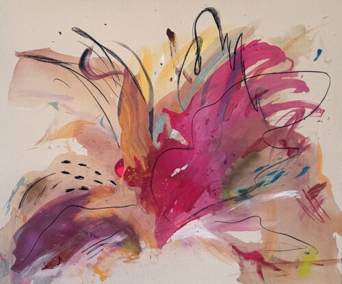 Wild Bloom von Dorothe Mayer, Malerei kaufen auf Singulart