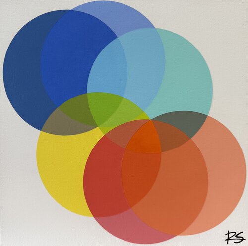 Circles par Rian Suiter, Peinture en vente sur Singulart