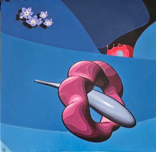 When Sunny Gets Blue de Steve Kobb, Pintura a la venta en Singulart