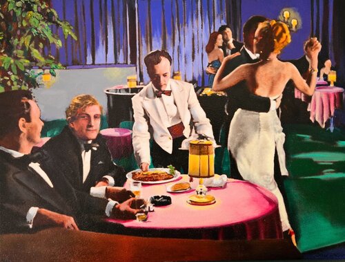 Lasagna de Steve Kobb, Pintura a la venta en Singulart