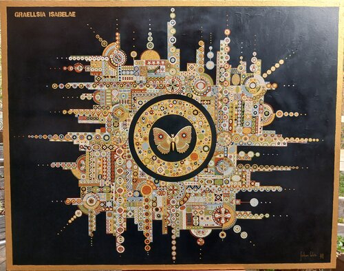 Graellsia Isabelae de johan Fabin, Pintura a la venta en Singulart