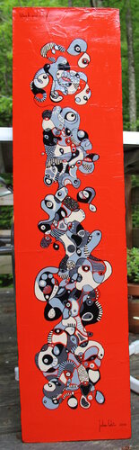 Week-end à Tokyo by johan Fabin, Painting for Sale on Singulart