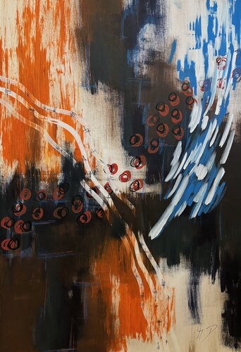 Silent Intersection van Matthias Deller, Schilderij te koop op Singulart