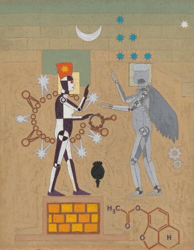 Nouveau Corporatism by Allen Patten, Painting for Sale on Singulart