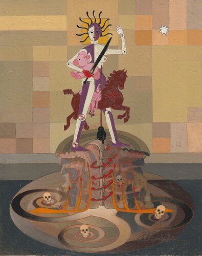God Told Me by Allen Patten, Painting for Sale on Singulart
