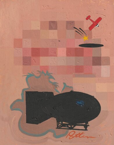 Celebrity Smile 03 by Allen Patten, Painting for Sale on Singulart