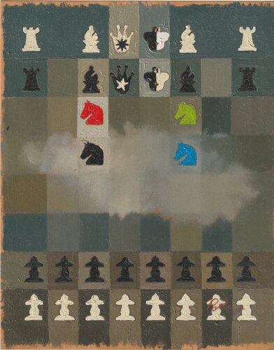 Media Knights by Allen Patten, 회화 for Sale on Singulart