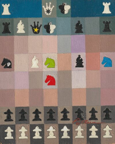 Opening Moves by Allen Patten, 회화 for Sale on Singulart